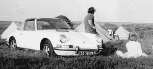 Creg-ny-Baa 1970. Bob, Joe & Porsche.