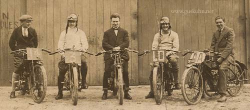 The 1923 TT Sun team