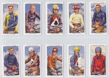 John Player cards 'Speedway Riders' Nos 11-20