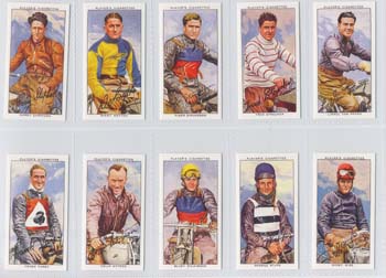 John Player cards 'Speedway Riders' Nos 41-50